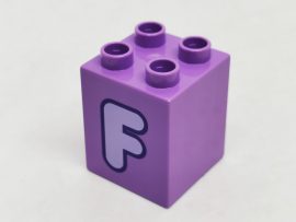 Lego Duplo Képeskocka - Betű