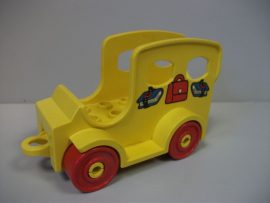 Lego Duplo Autó (sárga) 