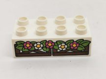 Lego Duplo képeskocka - virág (kicsi karc)