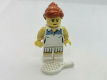 Lego Minifigura - Tenisz játékos (col046)