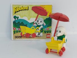 Lego Fabuland - Bianca bárány és babakocsi 3602 (Katalógussal)
