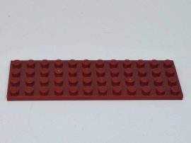 Lego Alaplap 4*12 (bordó)