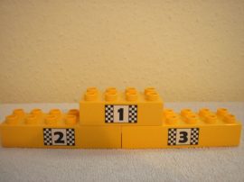 Lego Duplo képeskocka -  dobogó