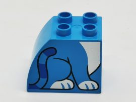 Lego Duplo Képeskocka - Cica (karcos)