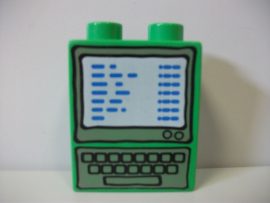 Lego Duplo képeskocka - számítógép 