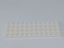 Lego Alaplap 4*12 (fehér)