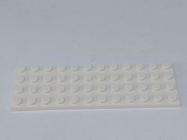 Lego Alaplap 4*12 (fehér)
