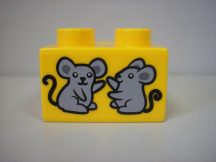 Lego Duplo képeskocka - egér