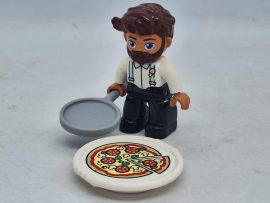 Lego Duplo ember - fiú - pizzaszakács a 10927-es szettből