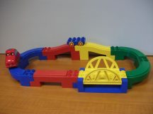 Lego Duplo autópálya (piros autó karcos)