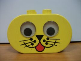 Lego Duplo képeskocka - cica