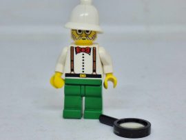 Lego Adventures figura - Dr. Charles Lightning (adv006)