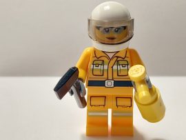 Lego City Figura - Tűzoltónő (cty0961)