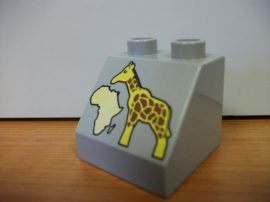 Lego Duplo képeskocka - zsiráf 