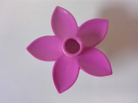 Lego Duplo virág közép lila