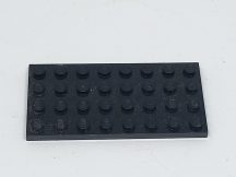 Lego Alaplap 4*8 (fekete)