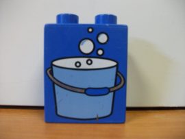 Lego Duplo képeskocka - vödör (karcos)