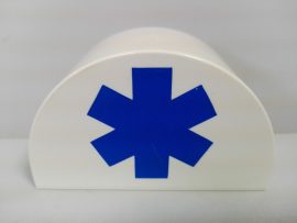 Lego Duplo képeskocka - kórház (kicsit karcos)