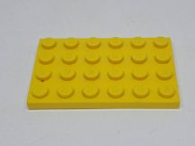 Lego Alaplap 4*6 (citrom)