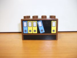 Lego Duplo képeskocka - könyvespolc 