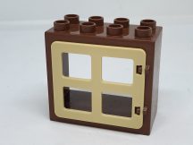  Lego Duplo ablak (drapp keret)