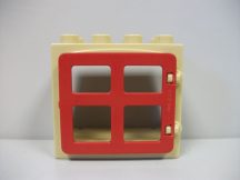 Lego Duplo ablak (drapp)