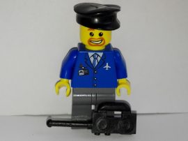 Lego Town City figura - Airport man (air038)