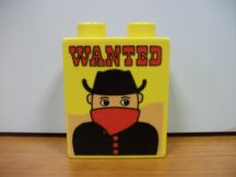 Lego Duplo képeskocka - wanted (karcos)