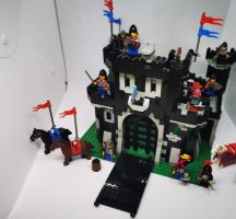   Lego Vár, Castle - Black Knights - Black Monarch's Castle 6085 B Vár! RITKASÁG (kicsi hiány, eltérés) 