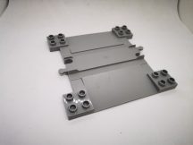   Lego Duplo vonat (átjáró) sorompó elem, lego duplo vonatpályához (v. szürke)