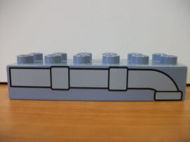 Lego Duplo képeskocka - vízvezeték, cső - Thomas