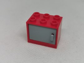 	 Lego Szekrény (világos szürke)