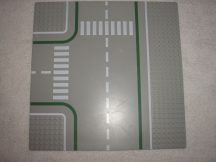   Lego úttest, alaplap, kereszteződés (2360p01) (kicsit karcos)