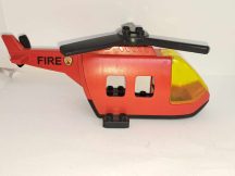   Lego Duplo Tűzoltó Helikopter ( talp nélkül,  propeller elem laza/hajlított)