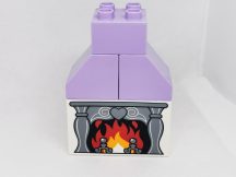 Lego Duplo képeskocka - kandalló 