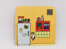 Lego Duplo Papír Fal Elem, babaház fal elem