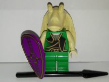Lego figura Star Wars - Gungan Soldier  RITKA (sw013)