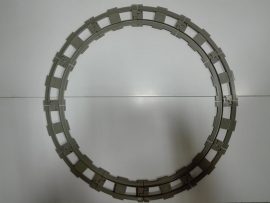 Lego Duplo sín kanyar csomag (barnás szürke), lego duplo vonatpályához (12db) Lego Duplo sín kanyar csomag (barnás szürke), lego duplo vonatpályához (12db)