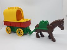Lego Duplo lovashintó, lovasszekér 2438 készletből 