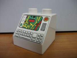 Lego Duplo képeskocka - számítógép (karcos)