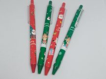   Karácsonyi mintás toll - ajándék - véletlenszerűen kiválasztva a szín -  1 db kerül kiszállításra