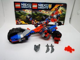 LEGO Nexo Knights - Macy mennydörgő járgánya (70319) (katalógussal) 