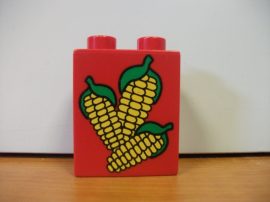 Lego Duplo képeskocka - kukorica 