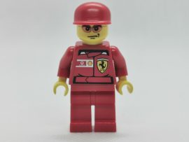 Lego racers Figura - _x0009_F1 Ferrari Mérnök (rac037s)