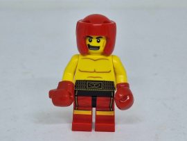 Lego Minifigura - Bokszoló (col077)