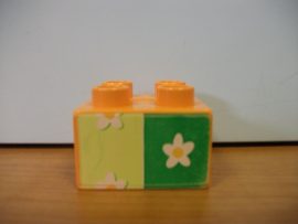 Lego Duplo képeskocka - virág