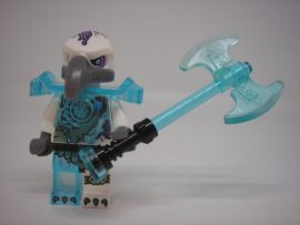 Lego Legends of Chima figura - Voom Voom - Trans-Light Blue Heavy Armor -  (loc074)