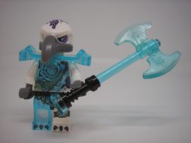 Lego Legends of Chima figura - Voom Voom - Trans-Light Blue Heavy Armor -  (loc074)