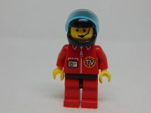 Lego Town figura - TV Riporter (twn025)