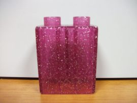 Lego Duplo átlátszó kocka 